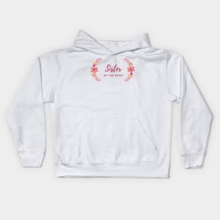 Sister Of The Bride Kids Hoodie